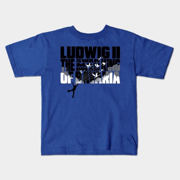Ludwig II Kids T-Shirt by JFCharles